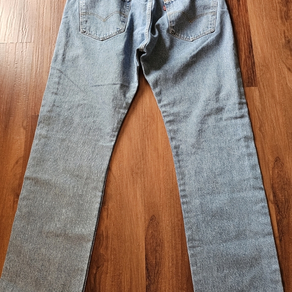 Mens levis 501 button fly jeans - Picture 2 of 10